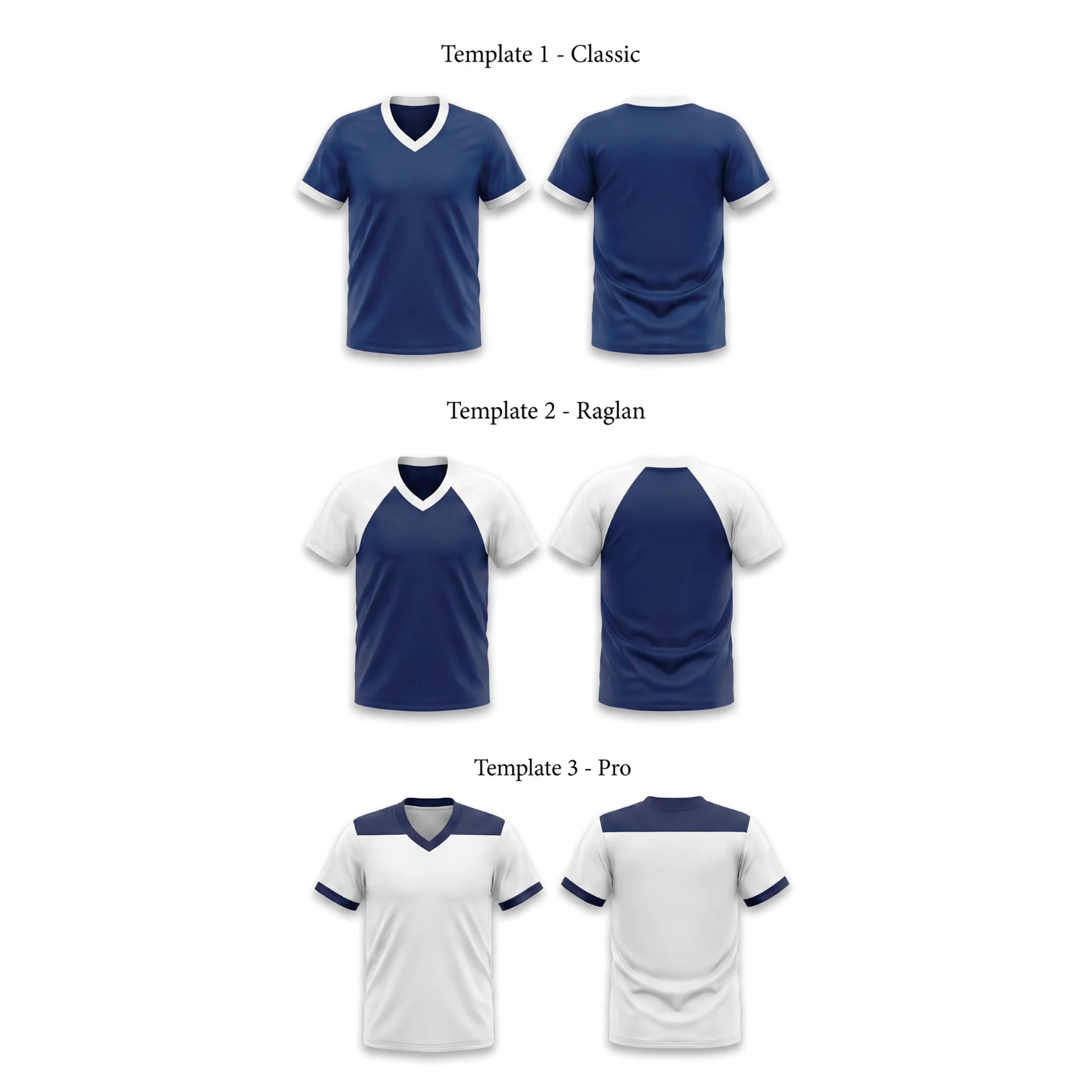 Green Navy Custom Youth Flag Football Jerseys - Image 5