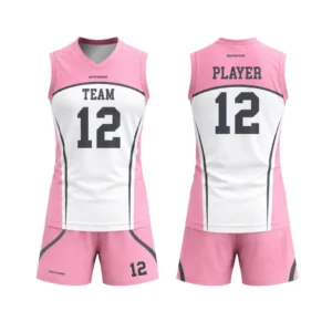 White/Pink Custom Girls Sleeveless Flag Football Jerseys | DEEPSPEED