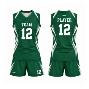 Forest Green/White Custom Girls Sleeveless Flag Football Jerseys | DEEPSPEED